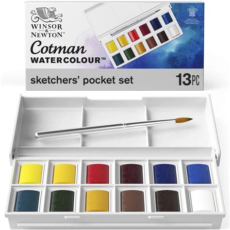 winsor and newton cotman watercolor set